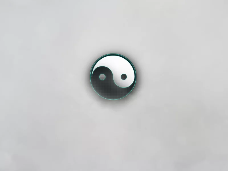 jin jan, 1920x1080, стиль, знак, style, sign, инь ян, минимализм, minimalism