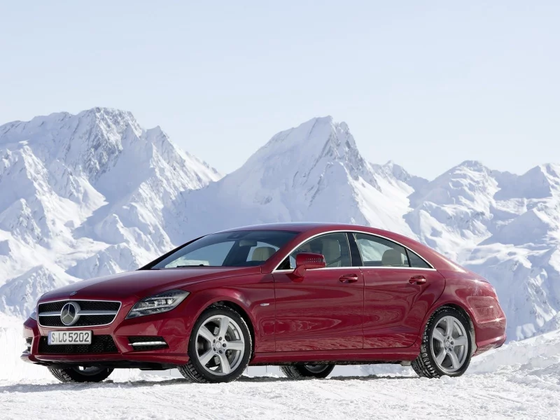 mercede, benz, машины, cls 350cdi 4matic, тачки, cls class, снег, север, аляска, авто, зима, мерседесы