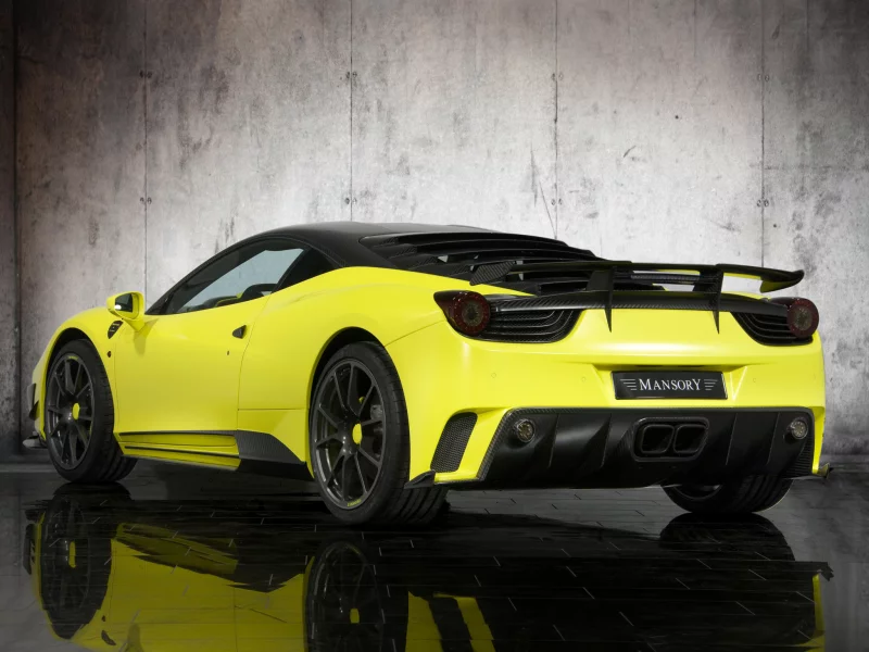 ferrari, задняя часть, mansory, siracusa