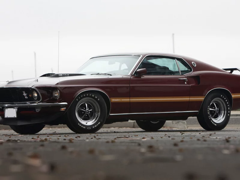 1969, асфальт, mustang