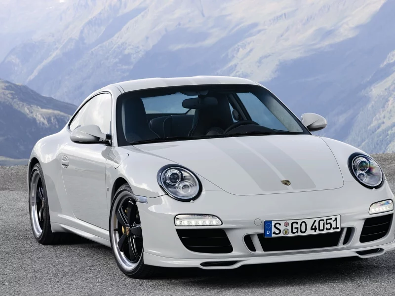 порш, porsche, 911 sport, пейзажи, горы, classic, машины, авто обои