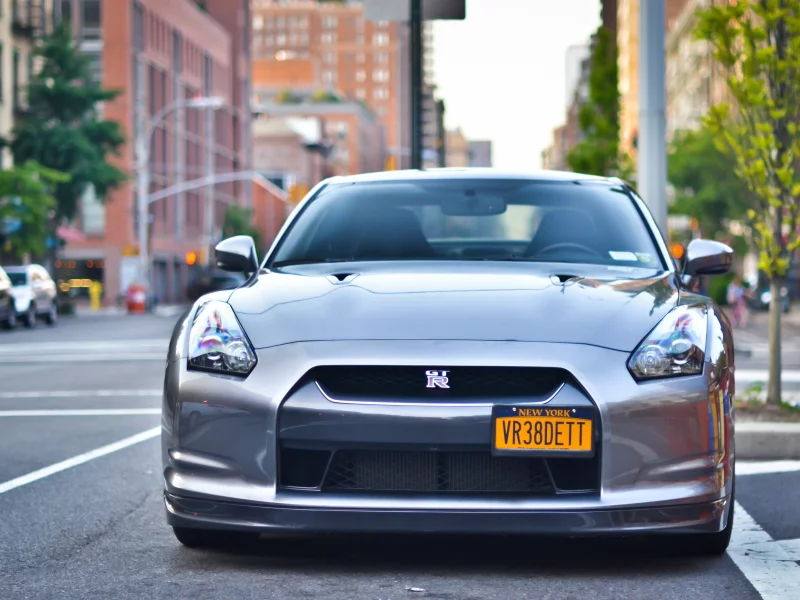 дорога, new york, машины, ниссан, обои, город, гтр, фото, тачки, gtr, cars, nissan, city