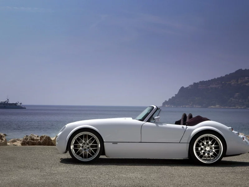 roadster, авто, wiesmann, белая, тачка, машина, car
