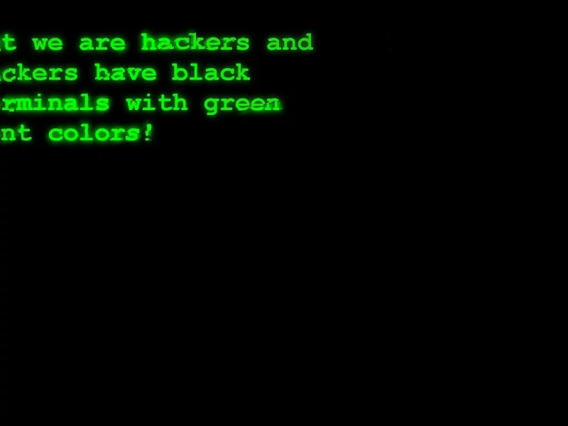 зелёный, hackers, текст, шрифт