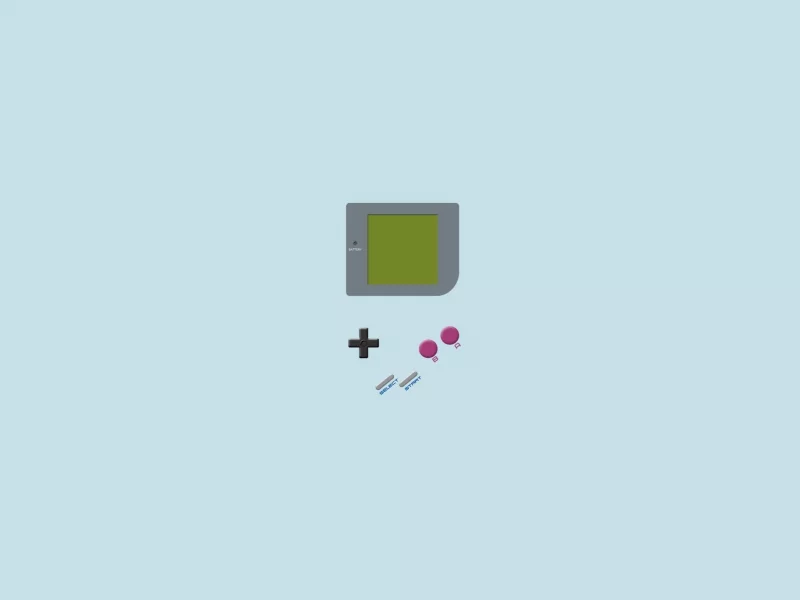 retro, ретро, joystick, display, nintendo, джойстик, дисплей, buttons, 2560x1600, кнопки, минимализм, minimalism