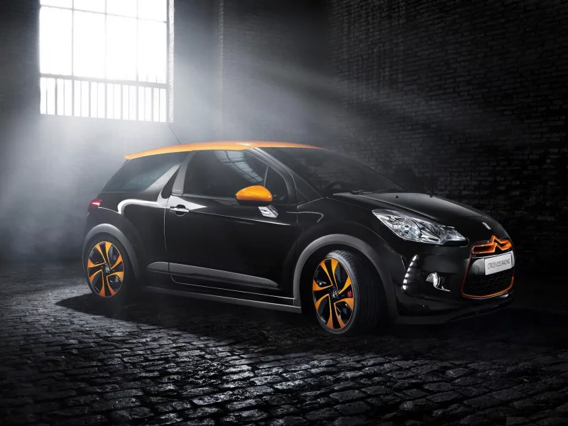 ds3, стильная машина, окно, свет, racing, citroen