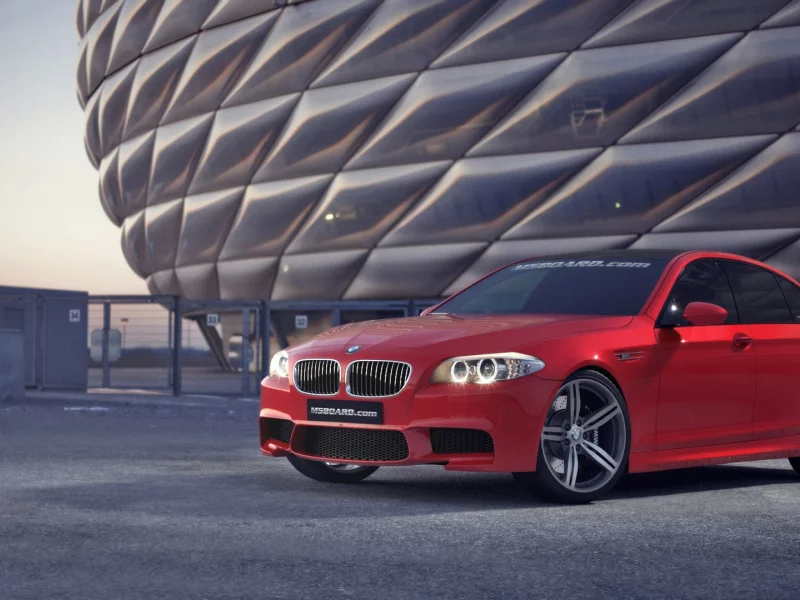 bmw, рендер, m5