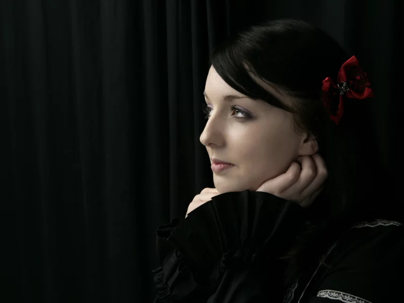 чёрный, claire lolita, black