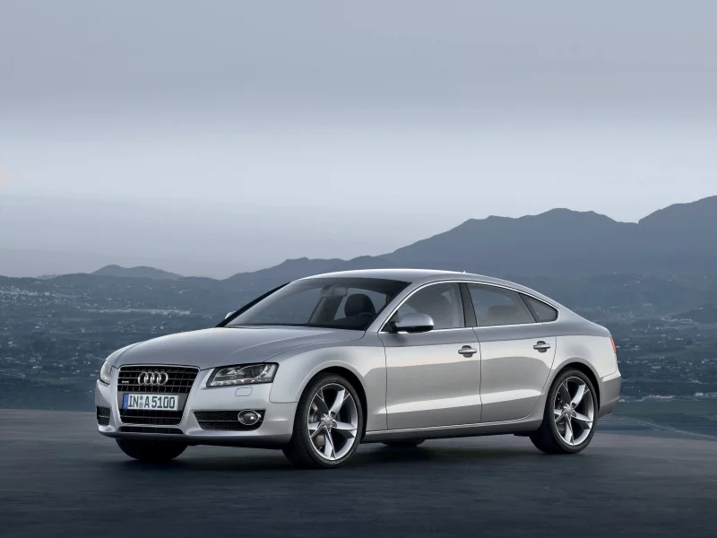 a5 sportback, silver, audi