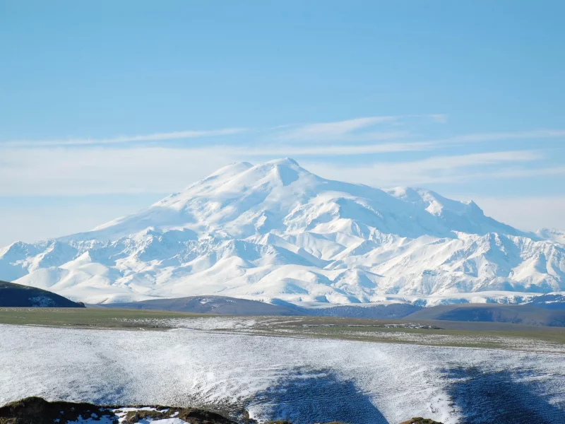 гора, mountain, свобода, величие, минги тау, двуглавый, minni taw, снег, шат-гора, чистота, весна, эльбрус