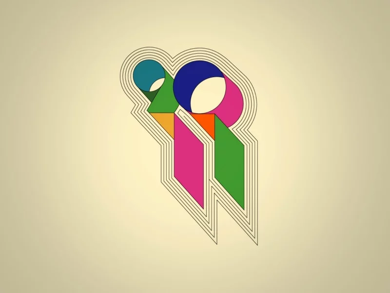 фон, арт, фигура, обои, графика, минимализм