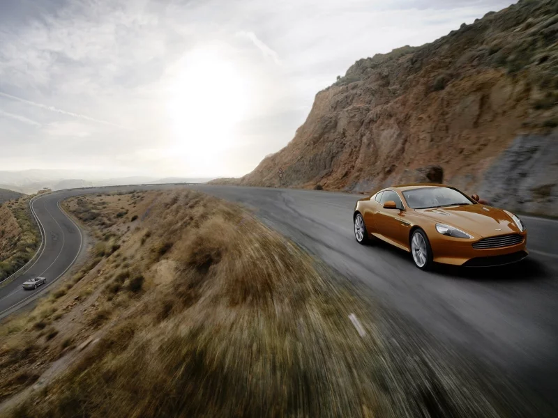 дорога, aston martin, авто