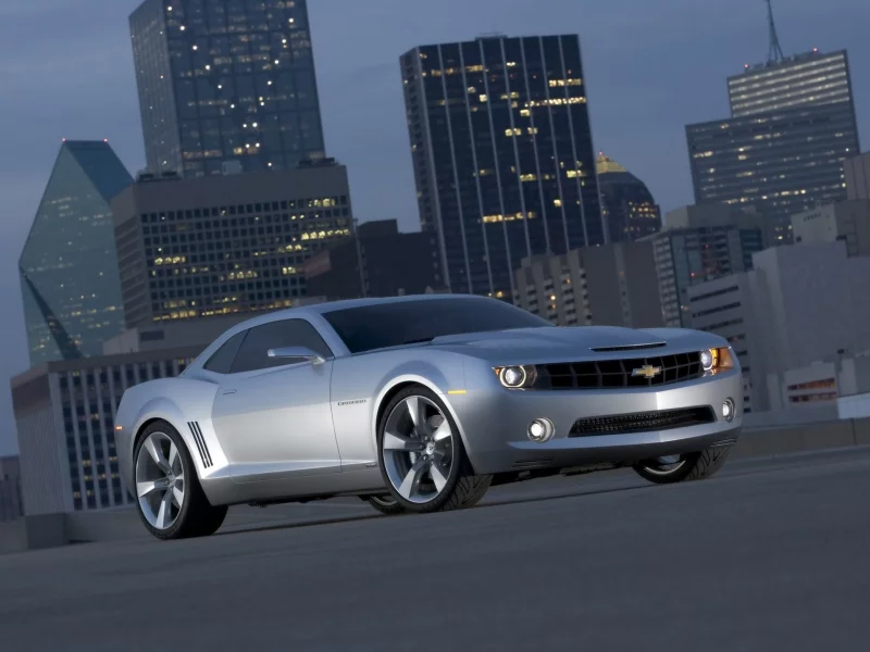 chevrolet, concept, city, camaro
