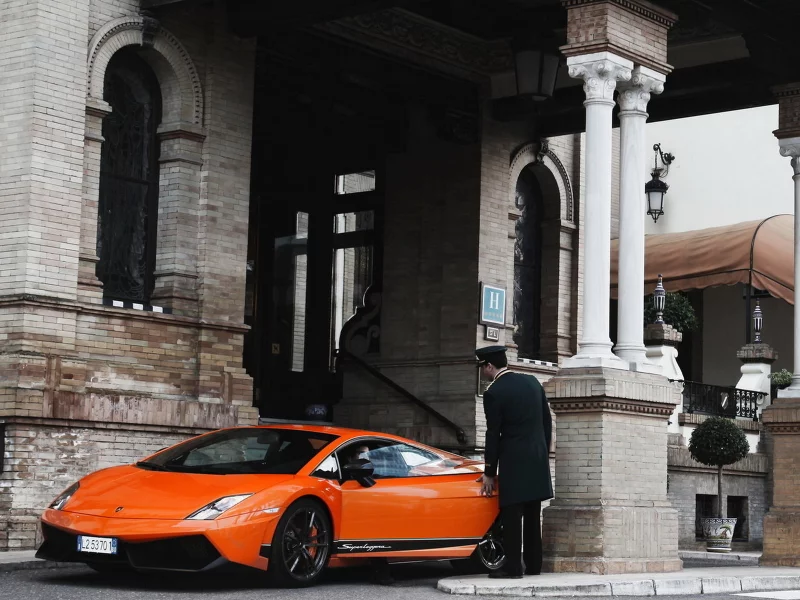 superleggera, lamborghini galardo, оранжевая