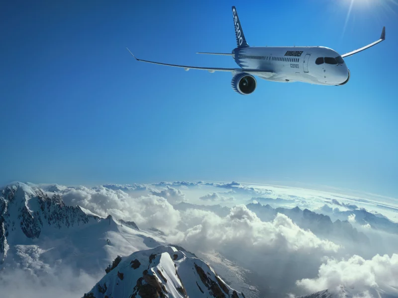 ba cs300, полёт, облако, самолет