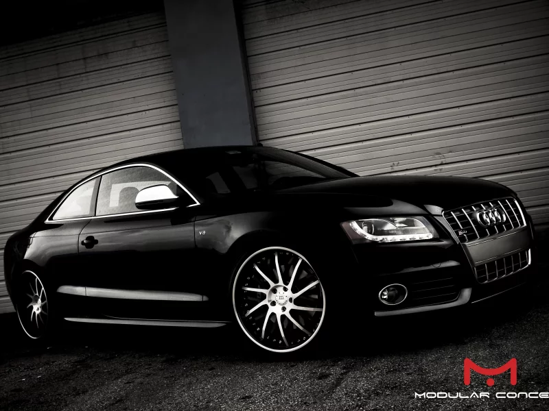 modular concept, ауди, s5, чёрая, audi