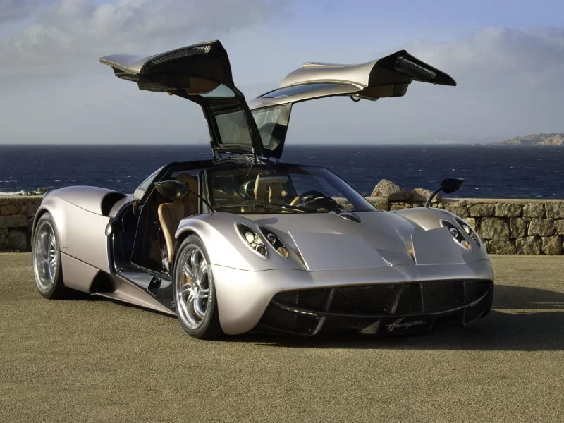 huayra, pagani, двери