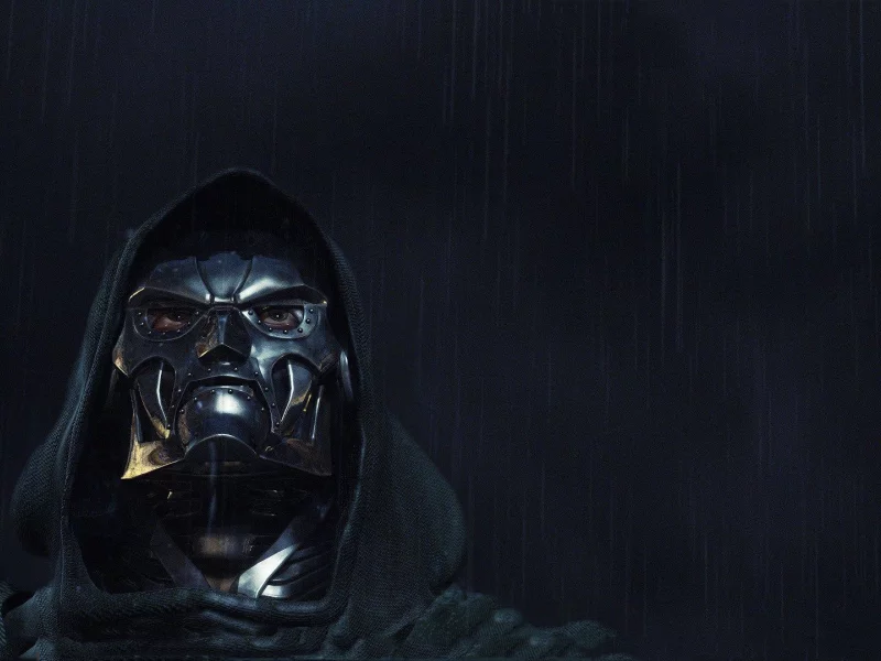 дождь, доктор, маска, doctor doom, дум