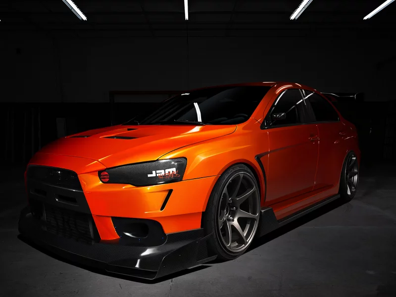 рисунок, lancerx, рендер, evo, mitsubishi