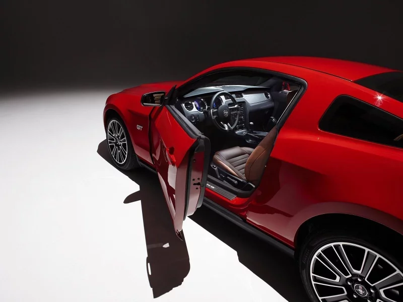 ford, car, форд, mustang, красная машина, мустанг, авто