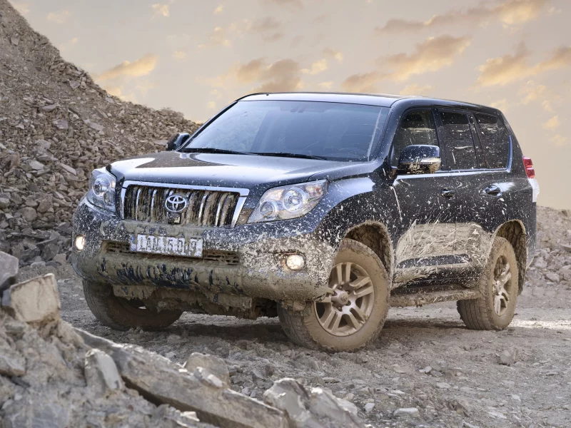 land cruiser, грязный, toyota