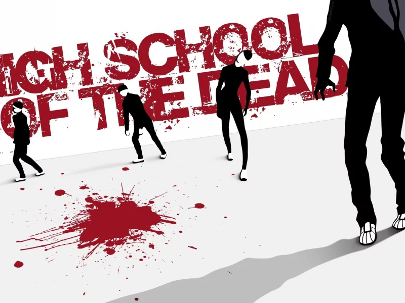 зомби, hsotd, high school of the dead