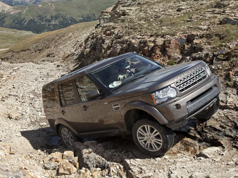 land rover, горный пейзаж, внедорожник