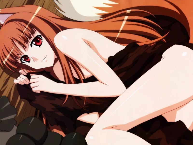 хоро, волчица и пряности, аниме, spice and wolf