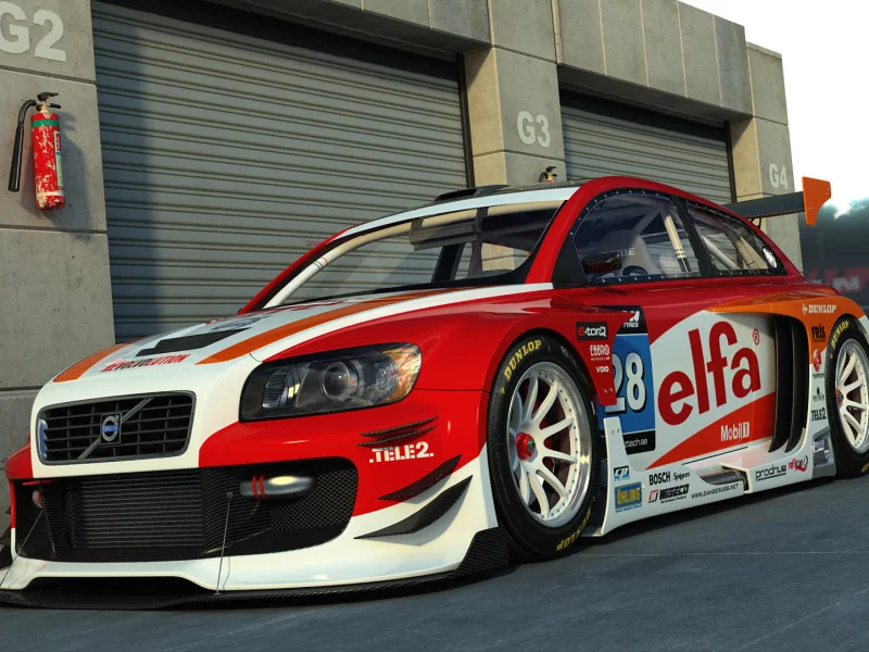 racing1, volvo, c30