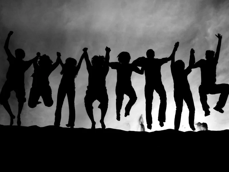 позитив, jump, black, прыжок, люди, чб, joy, people, радость, positive