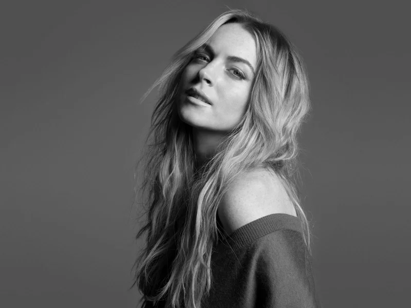 фото, lindsay, негатив, плечо, lohan
