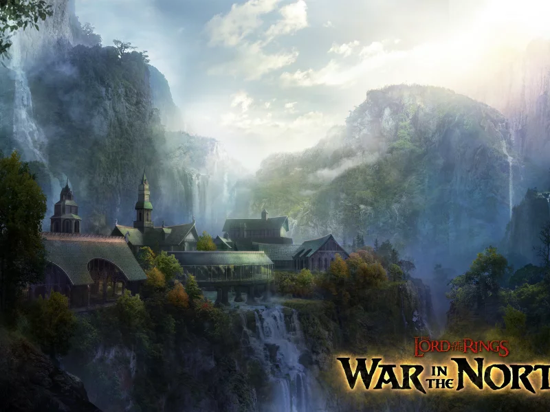 горы, lord of the rings war in the north, деревня