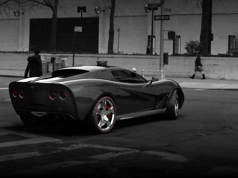 тюнинг, corvette, chevrolet