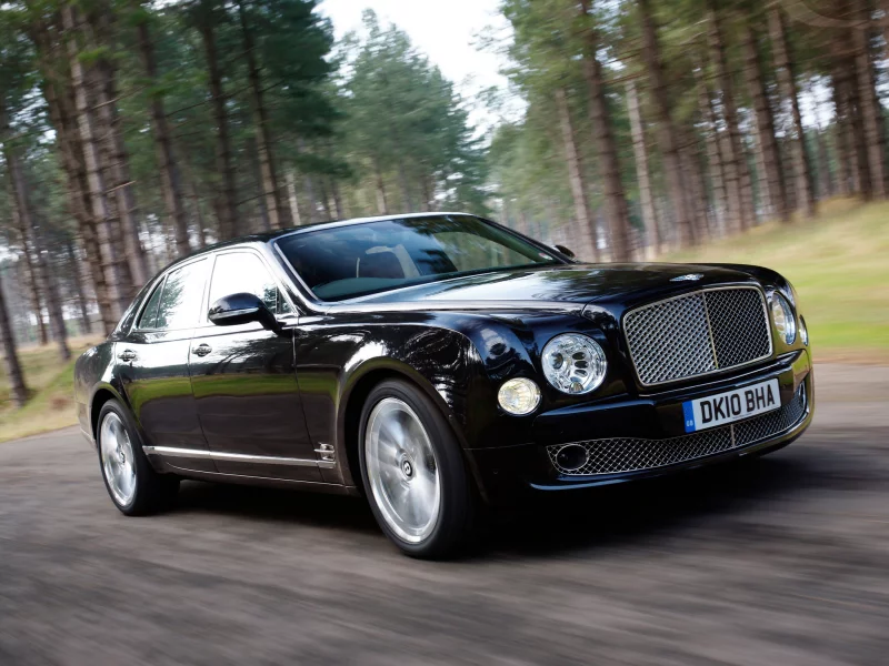 mulsanne, седан, мульсан, дорога, лес, бентли, шикарная машина, чёрный, премиум, bentley