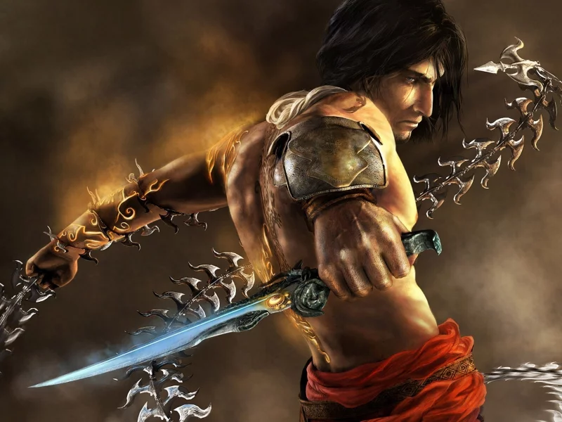 обои из игр, два трона, оружие, beautiful game wallpapers, the two thrones, warrior, prince of persia, кинжал, принц персии