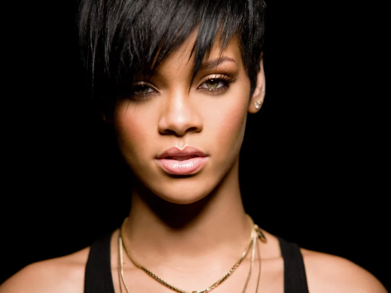 рианна, брюнетка, девушка певица, rihanna