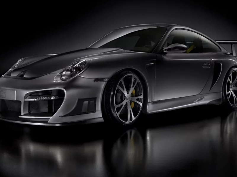 super, диски, серый, спойлер, фон, porsche