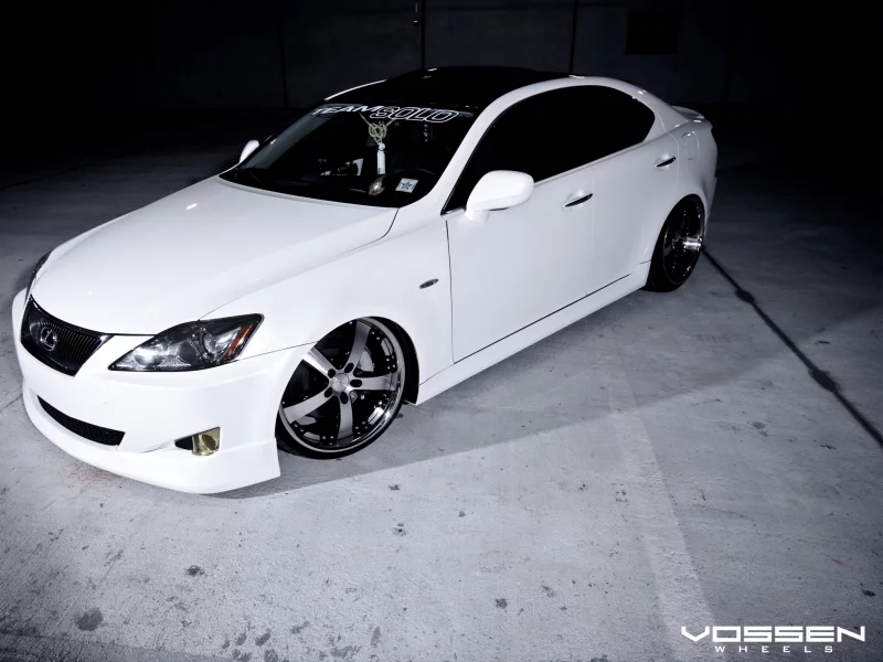 is, white, lexus, белый, лексус, team sold, vossen wheels