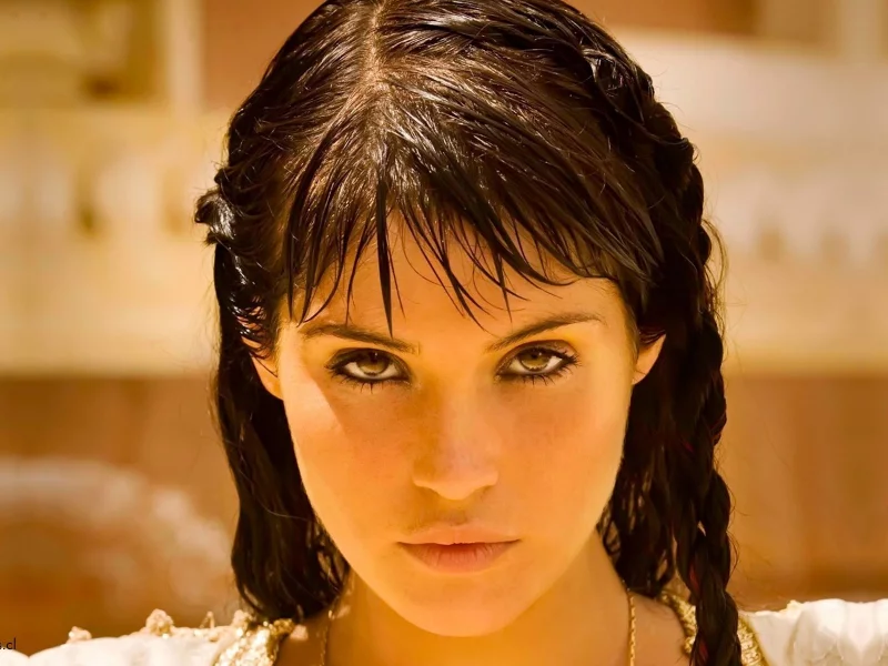 взгляд, gemma arterton, девушка, красивая