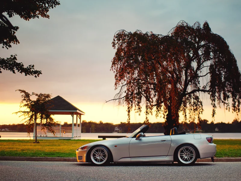 enkei, s2k, honda, s2000, закат