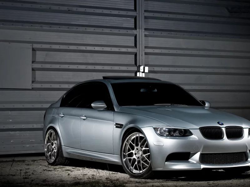 m3, e90, серебристый, bmw, бмв, silvery, передняя часть
