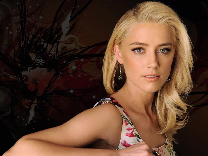 блондинка, девушка, красотка, эмбер хёрд, актриса, лицо, amber heard, шея, рука