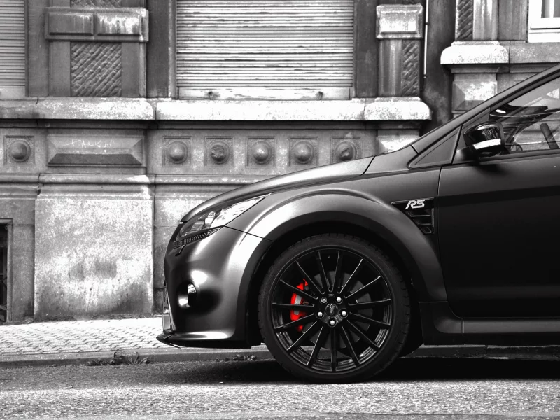 rs500, серость, ford, focus, морда