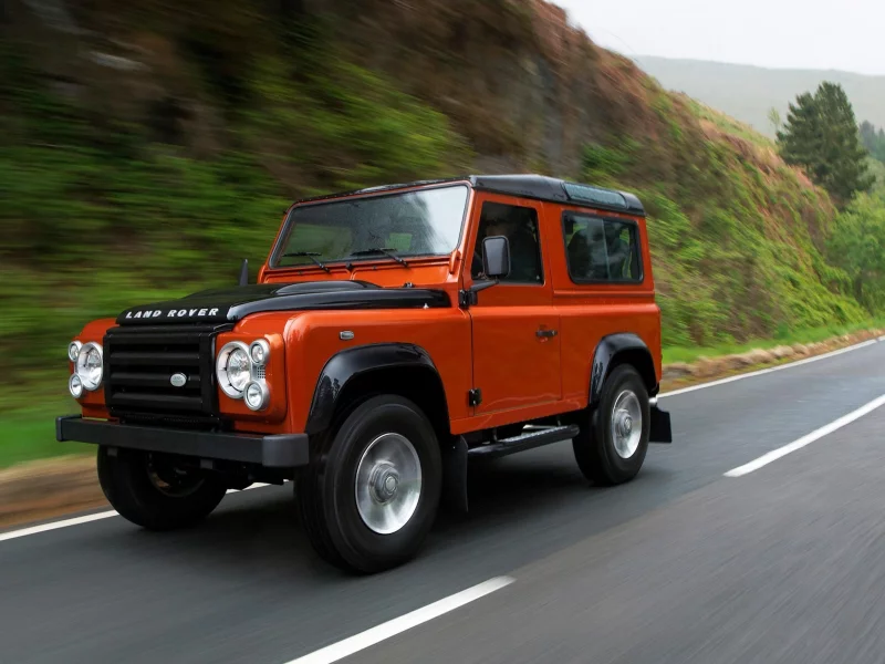 90, land rover, скорость, автомобиль, defender, дорога
