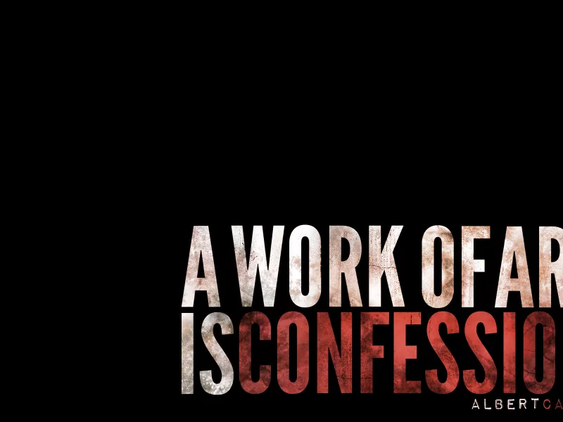 слова, цитата, confession, минимализм