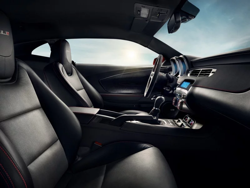 руль, шевроле камаро, сидения, сидение, camaro zl1, салон, авто обои, chevrolet