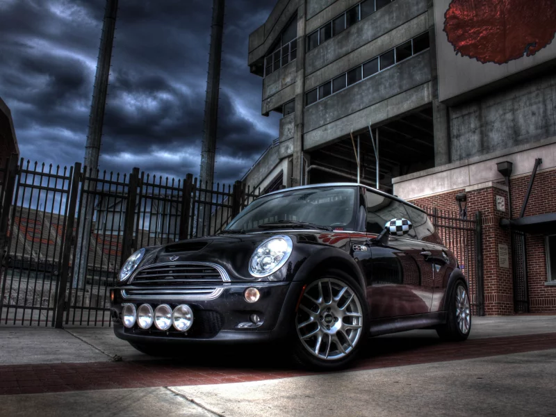 mini cuper, cars, auto