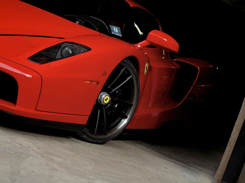 передняя часть, энзо, enzo, красный, red, ferrari, феррари