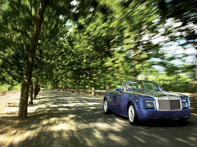 rolls-royce, пара, тачки, drophead, авто, пейзаж, cars, обои, суперкар, coupe, auto, wallpaper, phantom, дорога, фото, деревья, природа