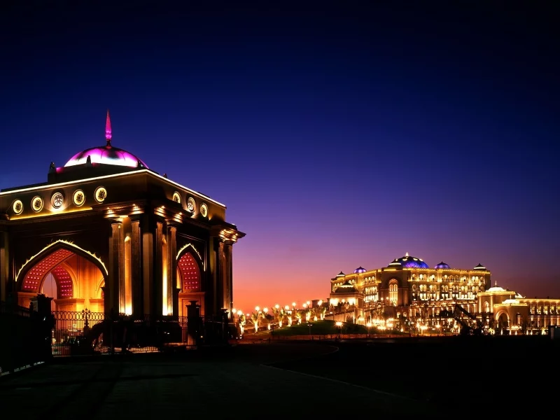 сздания, огни, город, ночь, city
